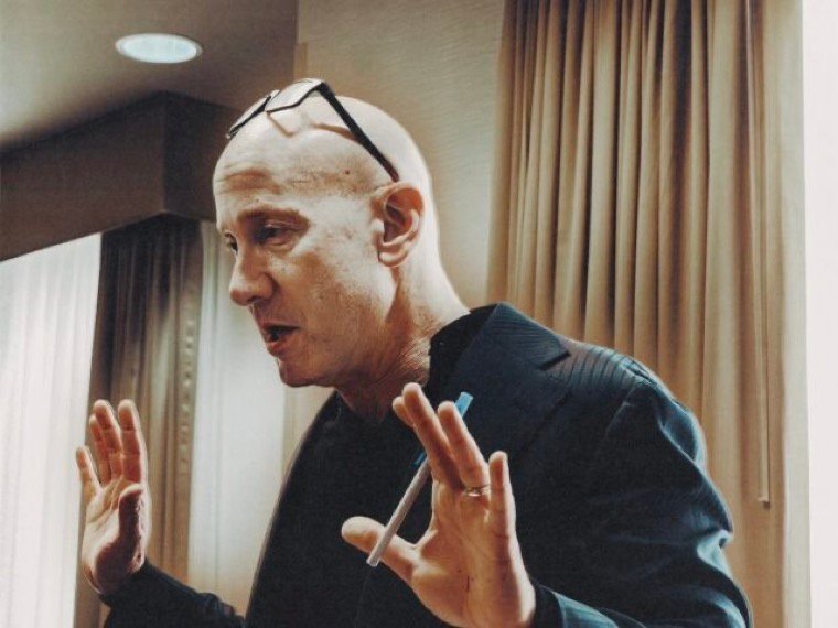Ray Rivers mid-session